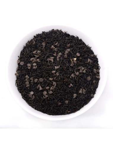 Cuenco té negro chocolate