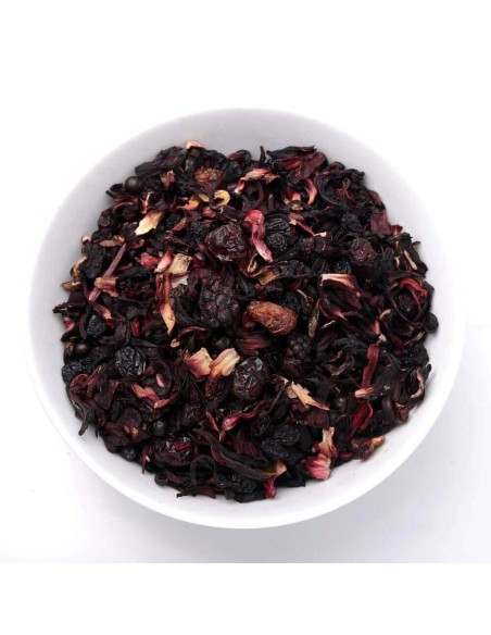 cuenco frutas del bosque