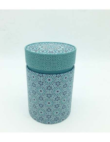 Lata redonda Andalucía 150 gr. Azul