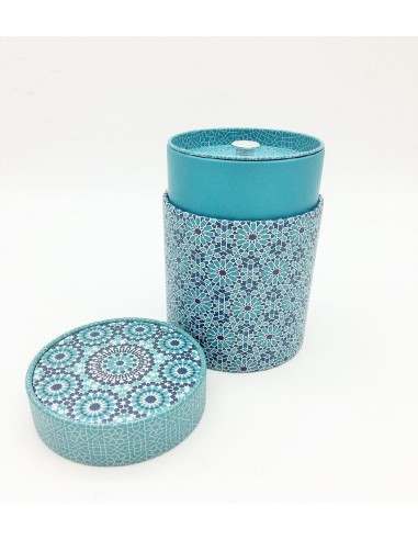 Lata redonda Andalucía 150 gr. Azul