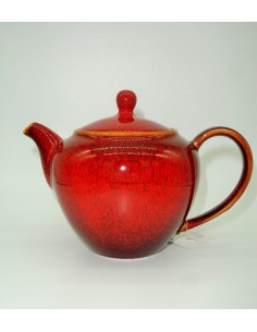 Comprar Tetera ROJA Johanna de porcelana , 1.2 litros - Granada Tea...