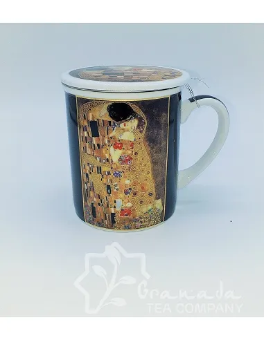 Mug con filtro, el Beso Klimt, 0.25 l.
