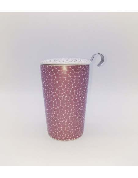 Comprar Mug con filtro Piedras Lila, doble pared, 0.35 l. - Granada...