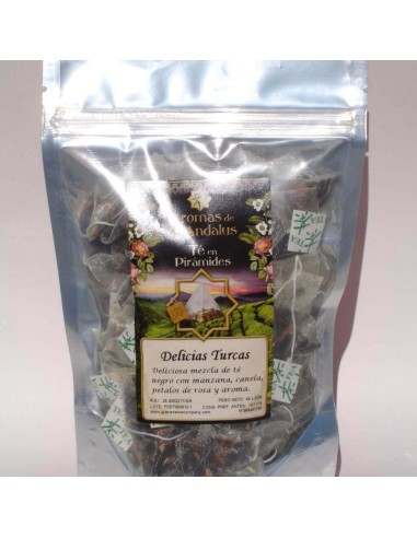 bolsa pirámides Té Delicias Turcas