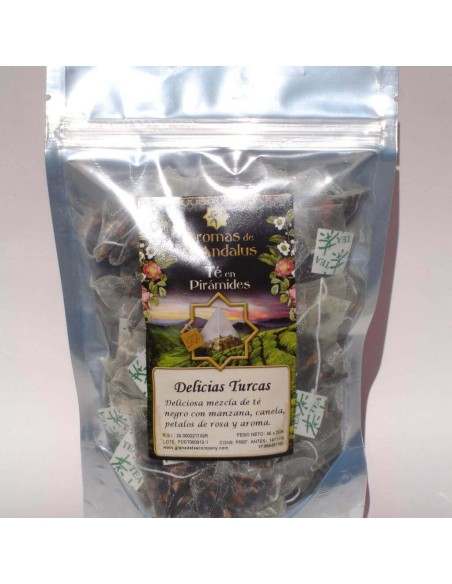 bolsa pirámides Té Delicias Turcas