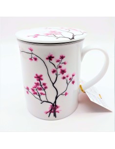 MUG CON FILTRO CHERRY BLOSSOM, 0.250ML