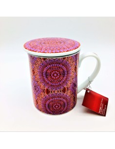 MUG CON FILTRO MANDALA, 0,300 ML 2
