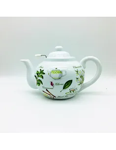 Tetera Porcelana con filtro Herbs 1 L