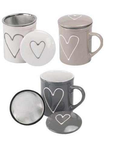 Mug con Filtro Corazón (Color aleatorio)