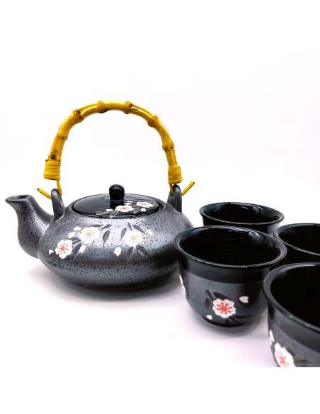 Comprar Juego Té Porcelana Lisa, 5 piezas - Granada Tea Company