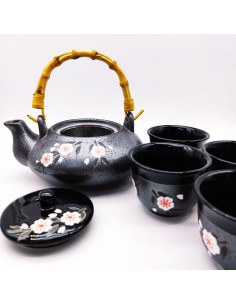 Comprar Juego Té Porcelana Lisa, 5 piezas - Granada Tea Company 2