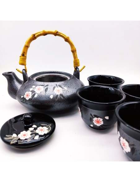 Comprar Juego Té Porcelana Lisa, 5 piezas - Granada Tea Company