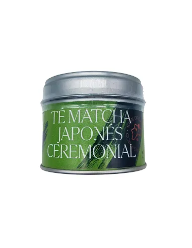 Té Verde Matcha Ceremonial BIO Lata 30 g