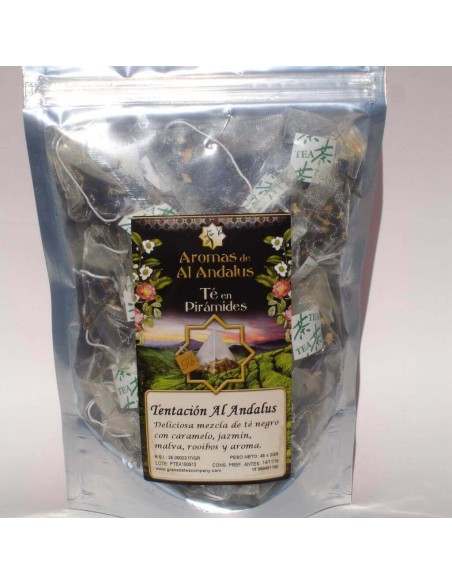 bolsa de pirámides de Té Embrujo Morisco