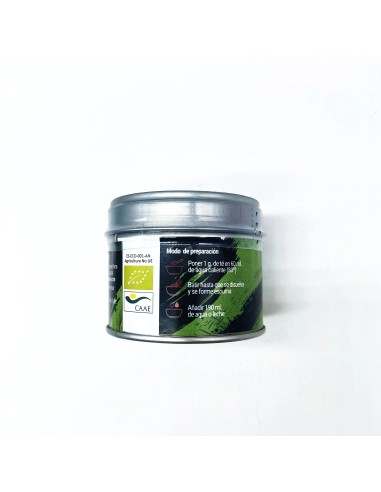 Comprar Té Verde Matcha Ceremonial BIO Lata 30 g - Granada Tea Company
