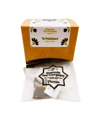 Comprar Pirámides Té Pakistaní 15 uds - Granada Tea Company
