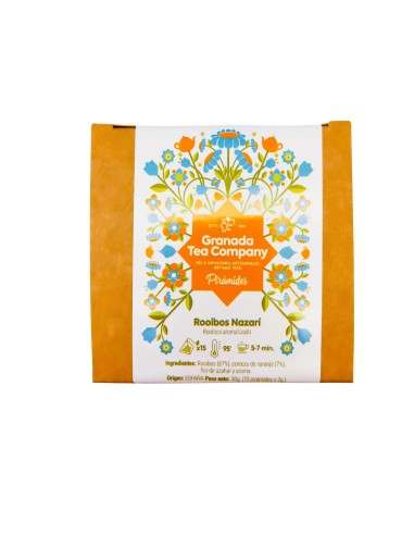 Pirámides Rooibos Naranja Nazarí 15 uds