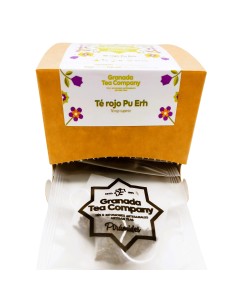 Pirámides Té Rojo Pu Erh 15 uds 2
