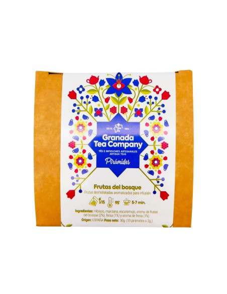 Pirámides Infusión Frutas del Bosque 15 uds