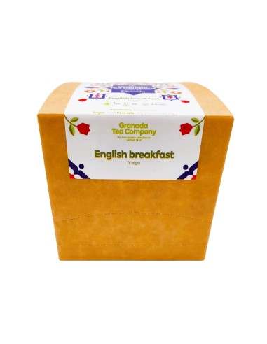 Comprar Pirámides Té English Breakfast 15 uds - Granada Tea Company