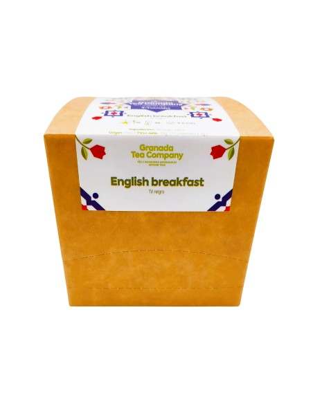 Comprar Pirámides Té English Breakfast 15 uds - Granada Tea Company