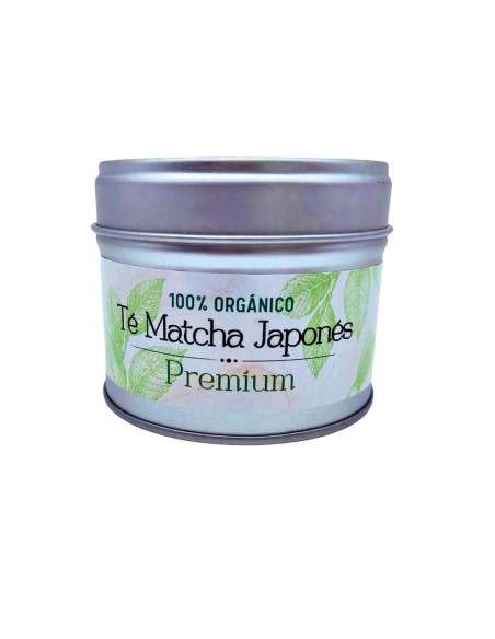 Comprar Té Verde Matcha Premium BIO Lata 30 g - Granada Tea Company