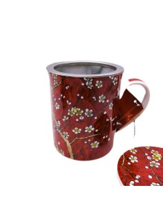 Comprar Mug con filtro Almendro roja, 0,250 l - Granada Tea Company 2