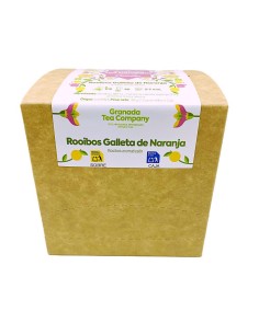 Comprar Pirámides Rooibos Galleta Naranja 15 uds - Granada Tea Company 2