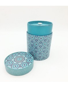 Lata redonda Andalucía 150 gr. Azul