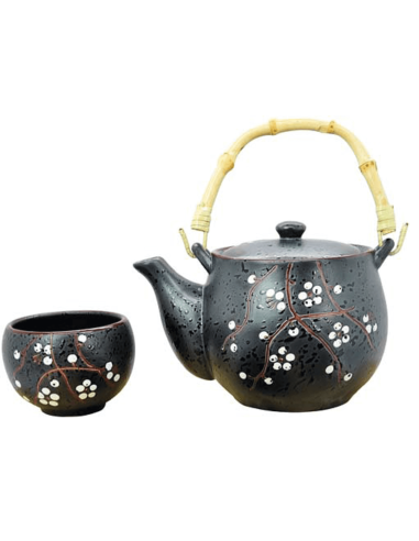 Juego Té Lotus Negro