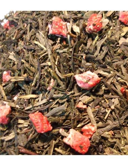 Té Champán con Fresas